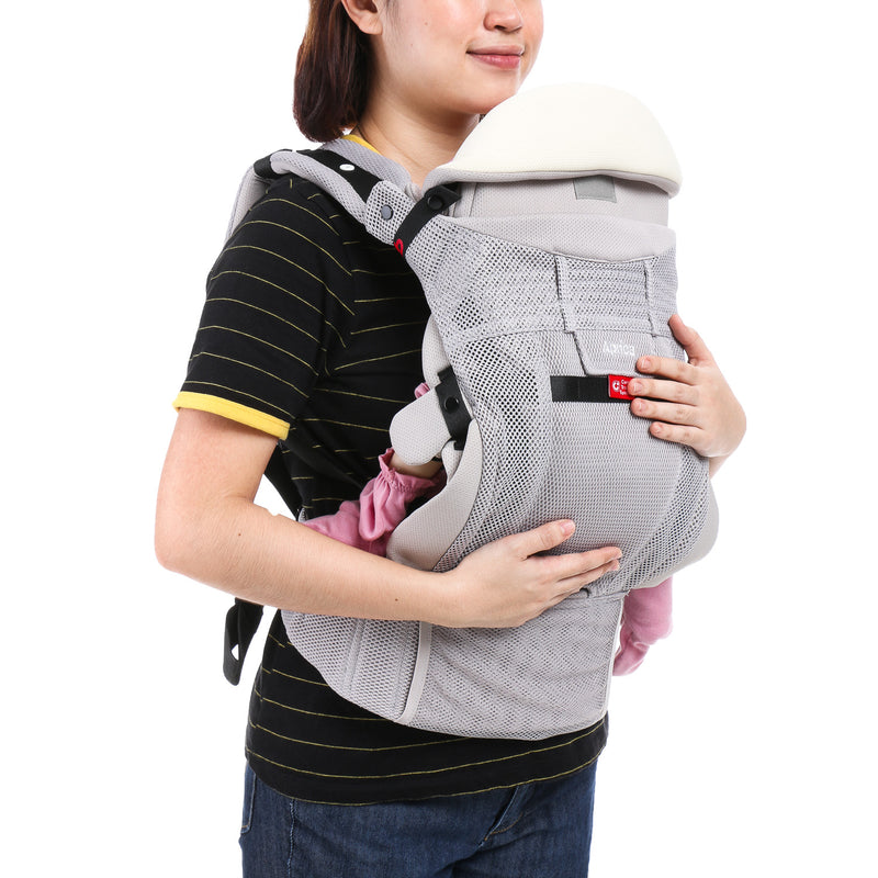 Aprica Colan CTS Baby Carrier in Gray