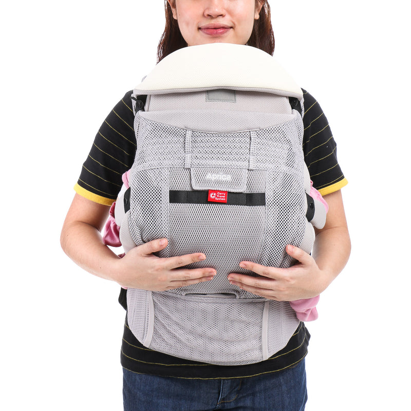 Aprica Colan CTS Baby Carrier in Gray