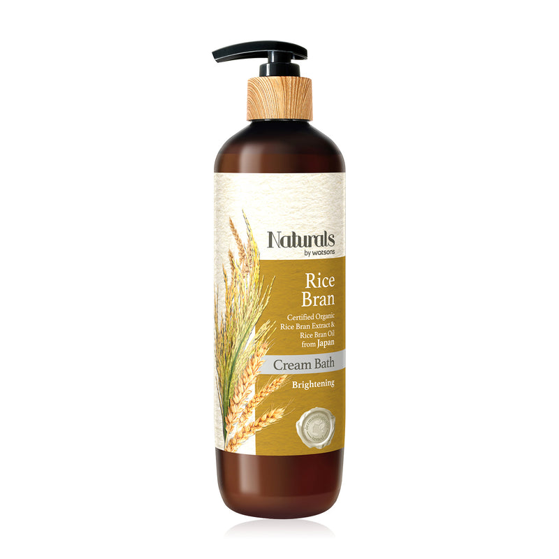 Naturals by Watsons Naturals Rice Cream Bath 490ml