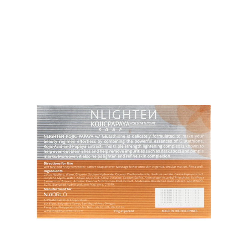 Nlighten Kojic Papaya Soap 135g