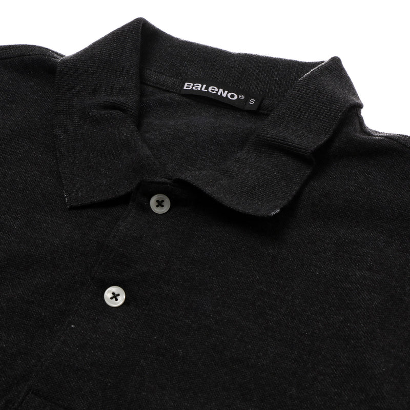 Baleno Men's Polo Shirt in After Dark