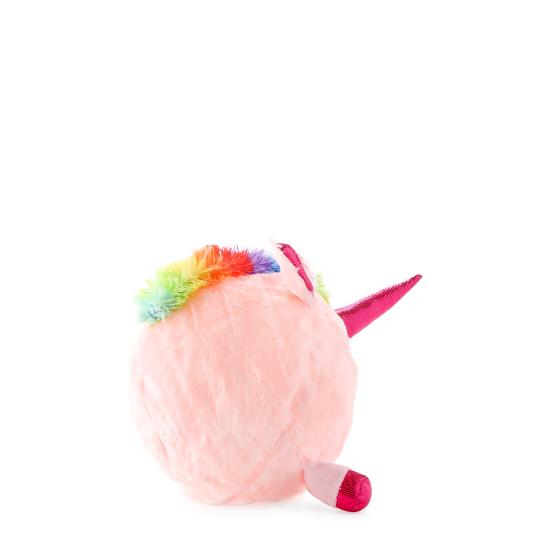 Toy Kingdom Unicorn Fuzzy Ball in Pink