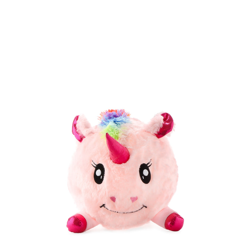 Toy Kingdom Unicorn Fuzzy Ball in Pink