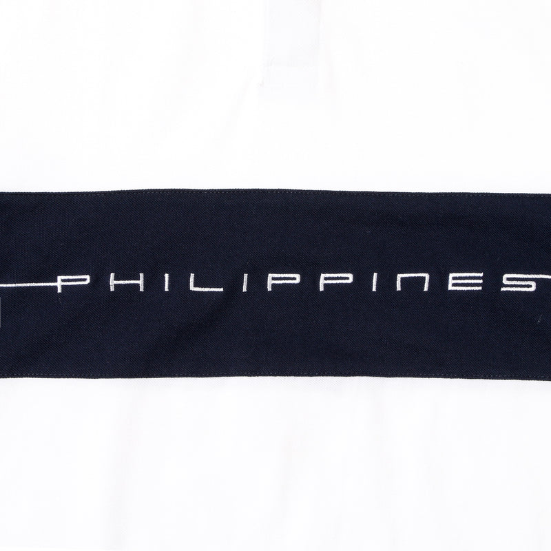 MY PHILIPPINES 1NEW REPUBLIC POLO SHIRT  M MY PHILIPPINES MENS POLO SHIRT