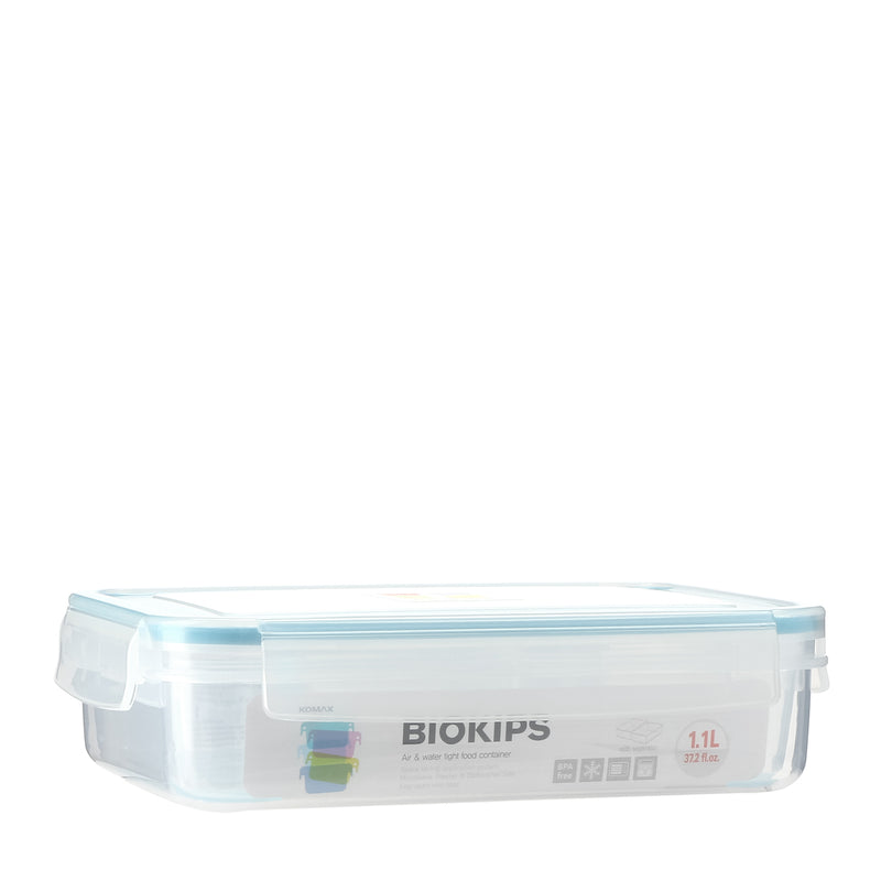 Biokips Rectangular Food Keeper 1.1L