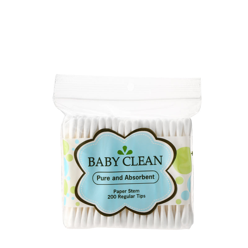 Baby Clean Regular Tips Cotton Buds (200 stems)