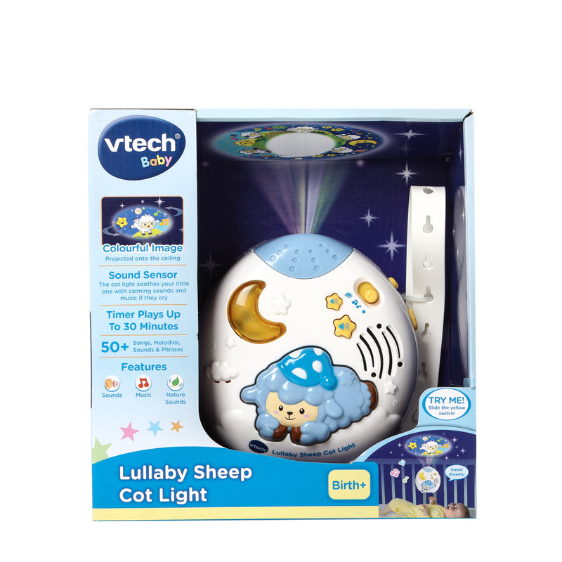 VTech Blue Lullaby Sheep Cot Light