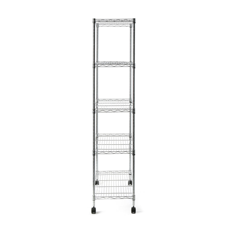 Keyway 5-Tier Mobile Storage Rack