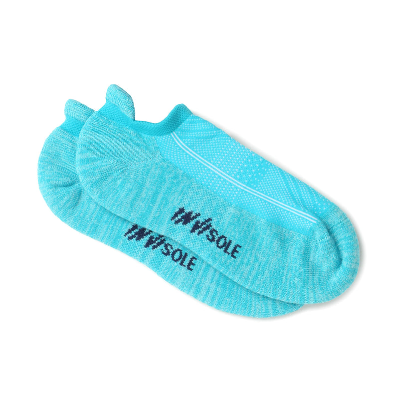 Burlington Ladies Invisole Ankle Socks in Turquoise