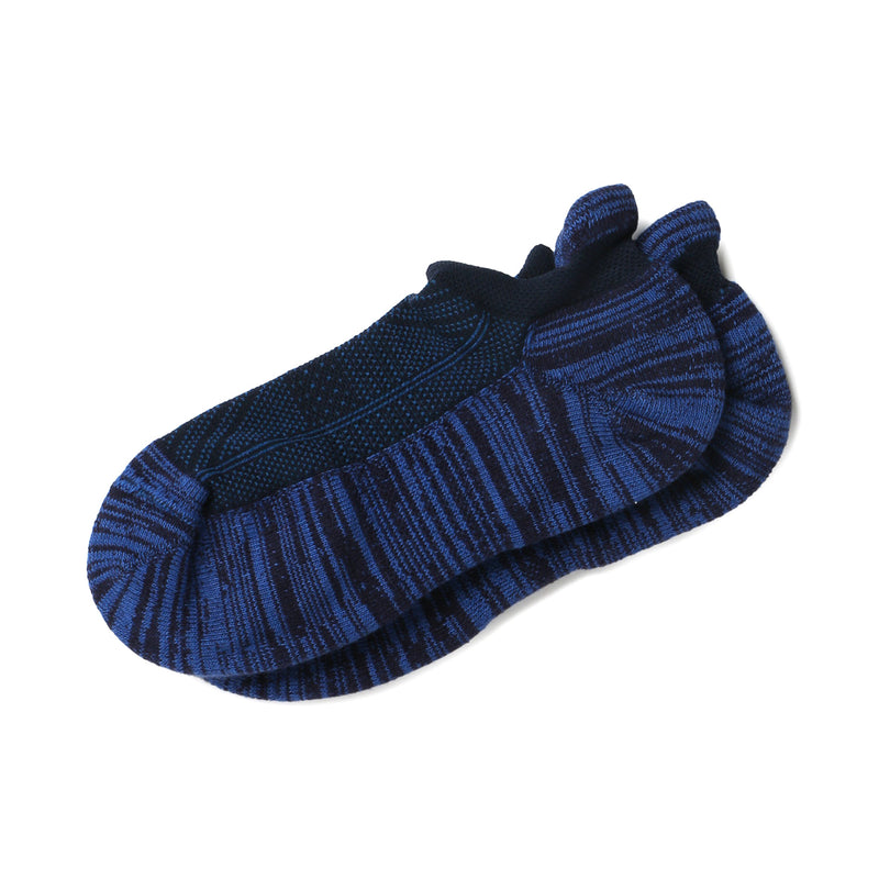 Burlington Men's Invisole Ankle Socks in Navy Blue