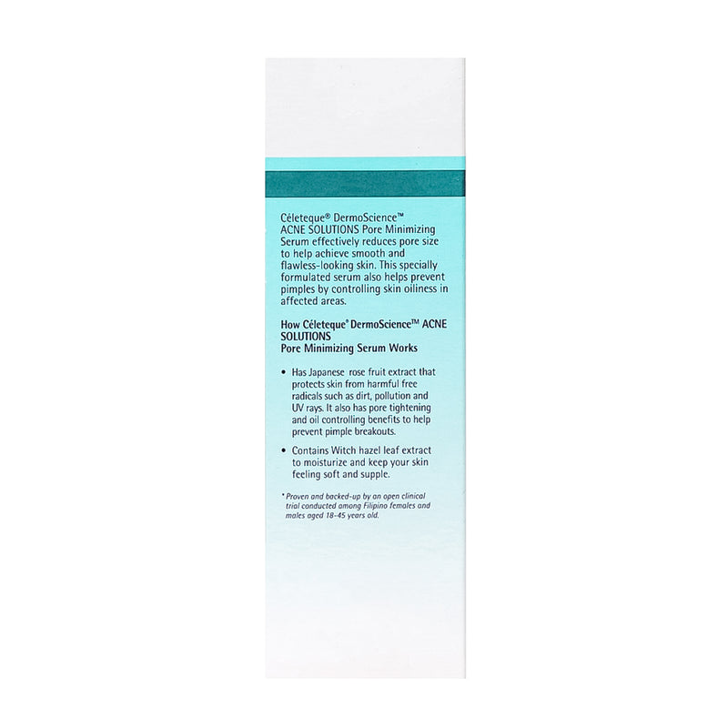 Celeteque Dermoscience Acne Solutions Pore Minimizing Serum 20ml