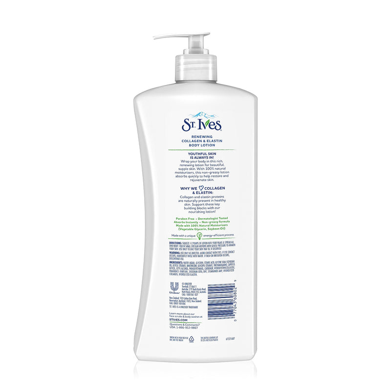 St. Ives Skin Renewing Body Lotion 621ml