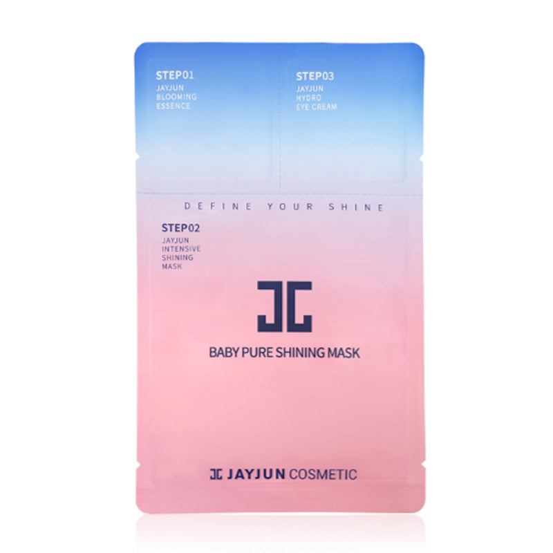 Jayjun Three-step Baby Pure Shining Mask Sheet