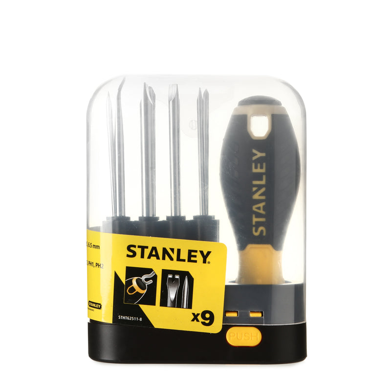 Stanley 9-Way Screwdriver Set