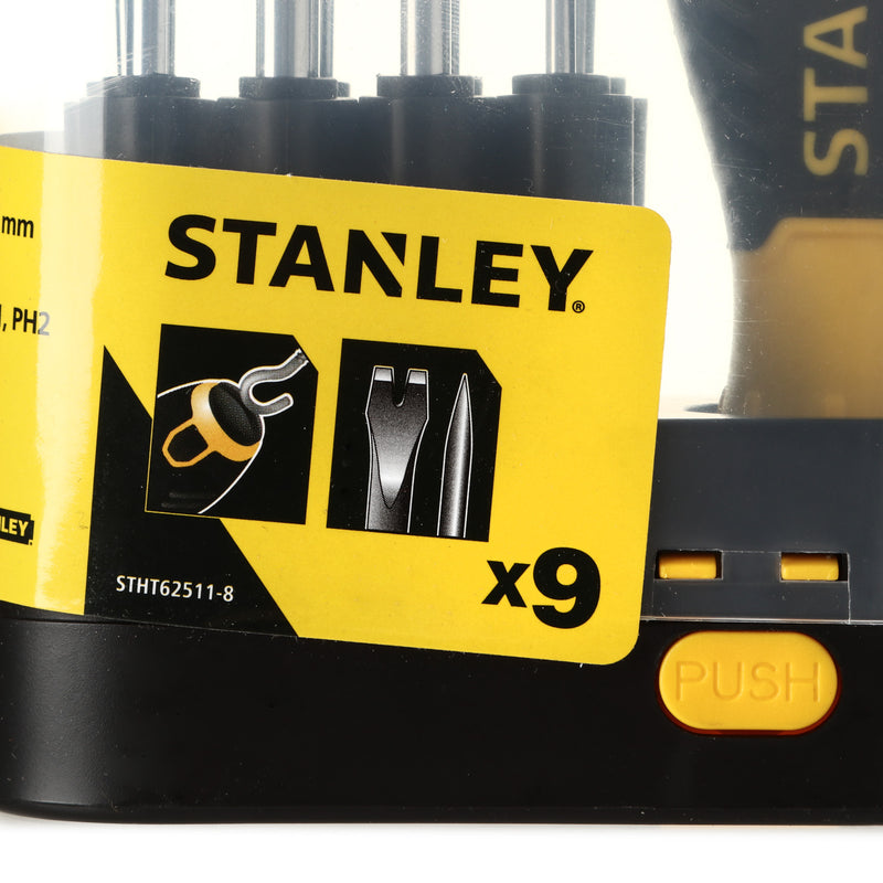 Stanley 9-Way Screwdriver Set