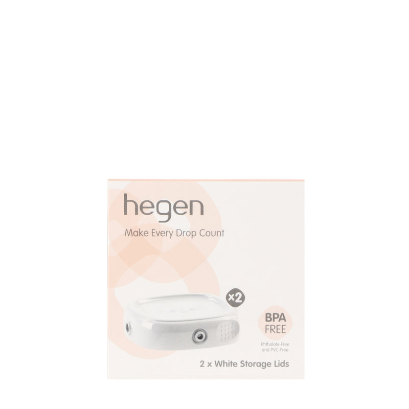 Hegen White Storage Lids Set of 2