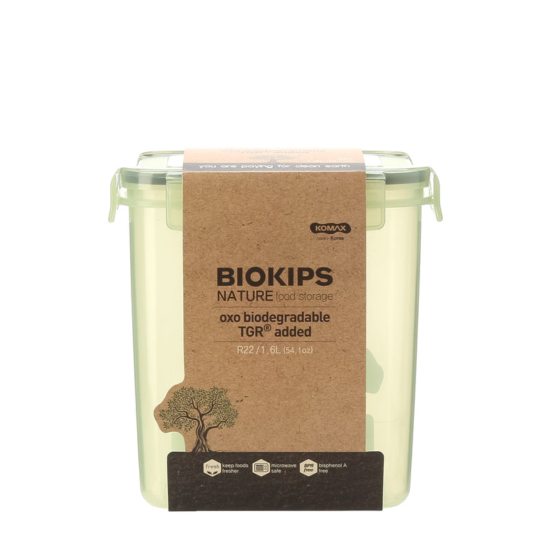 Biokips Nature Food Storage Rectangular Container 1.6L