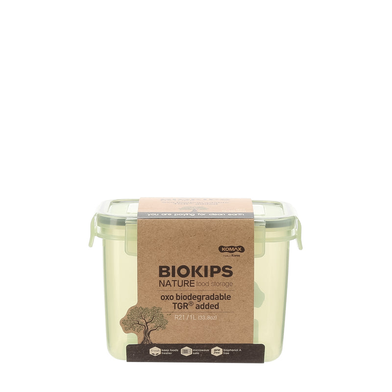 Biokips Nature Food Storage Rectangular Container 1L