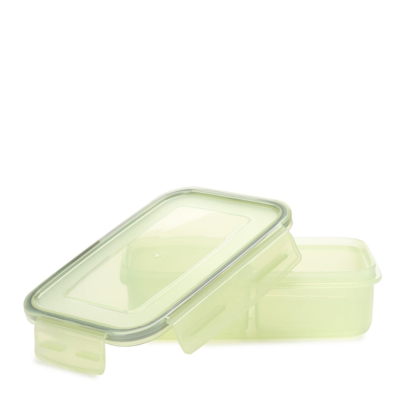 Biokips Nature Food Storage Rectangular 2-Compartment Container 670mL