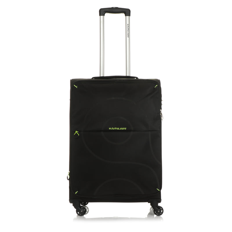 Kamiliant Cayman 69/25 Spinner Soft Luggage-Medium in Black