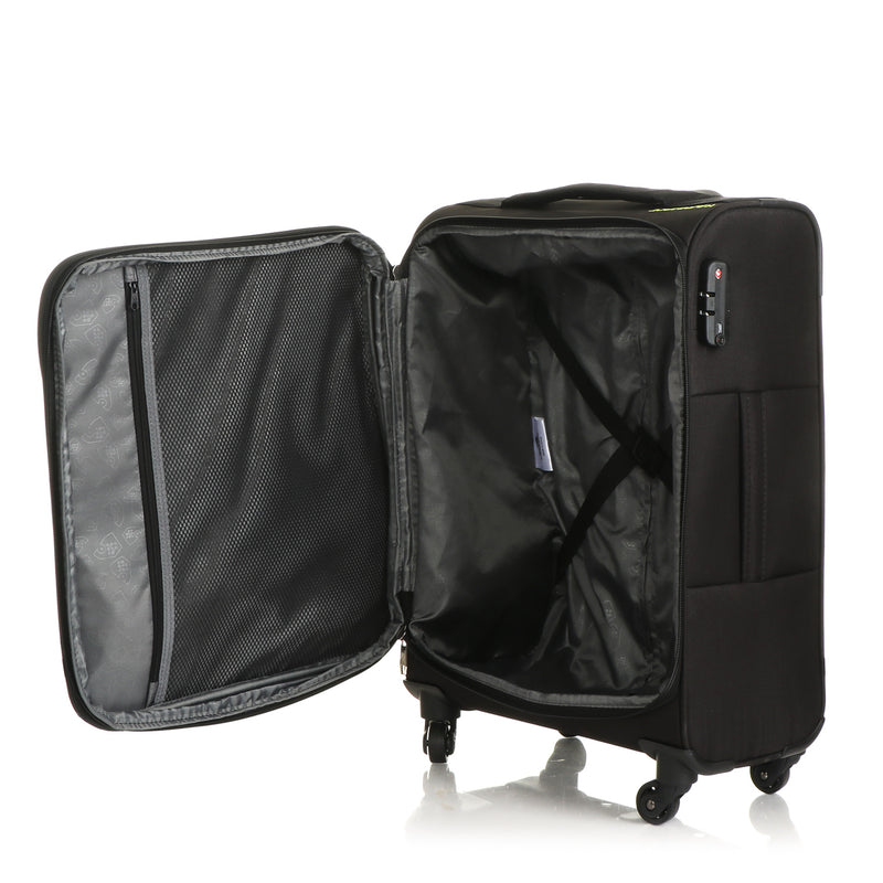 Kamiliant Cayman 69/25 Spinner Soft Luggage-Medium in Black