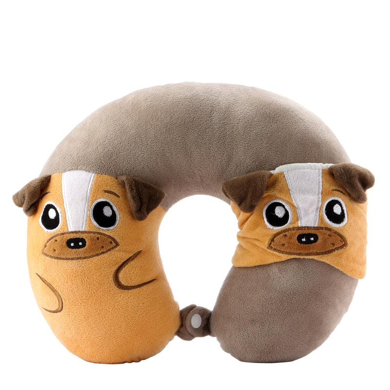 Bloom Baby and Me Dog Neck Pillow with Eye Mask Set of 2