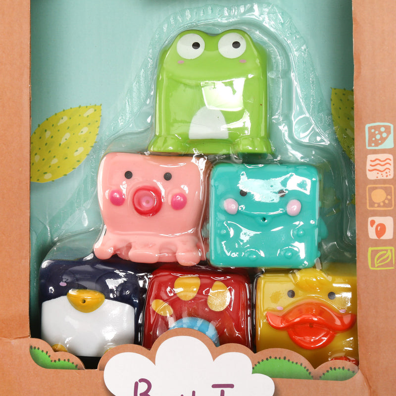 Baby Company Bath Toys Animal Blocks