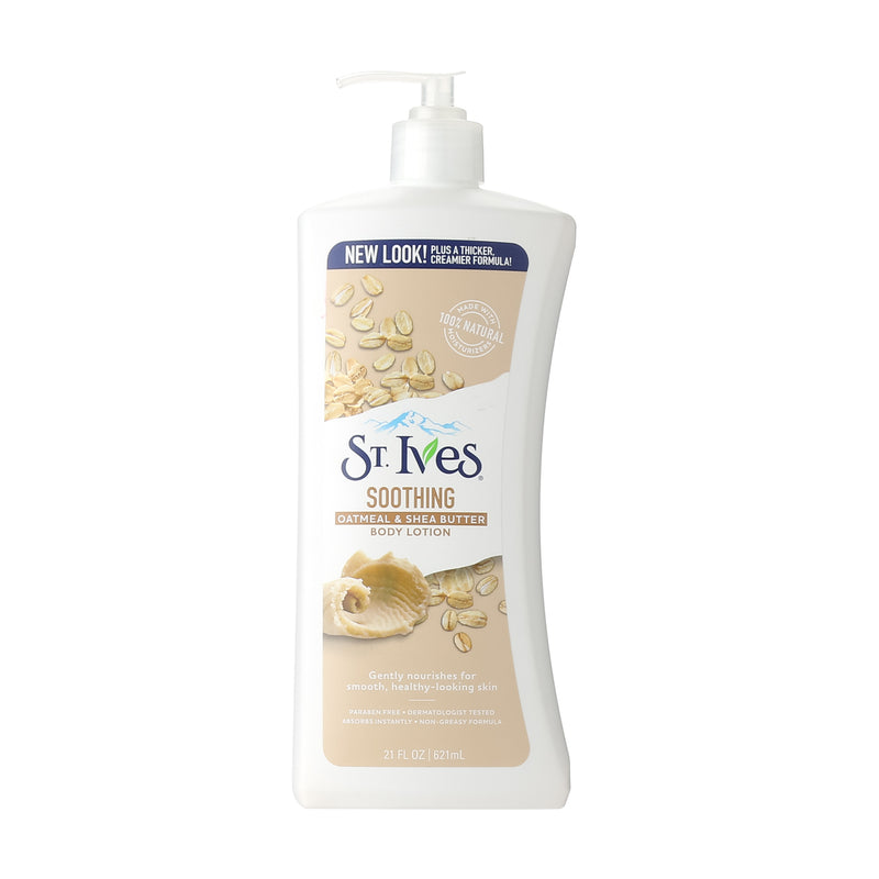 St. Ives Body Lotion Soothing Oatmeal & Shea Butter 21oz