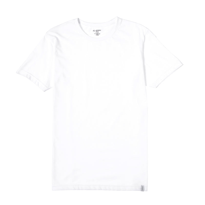 JOCKEY TEES WHITE L A12725000L JOCKEY CREWNECK WHITE A1-2725B