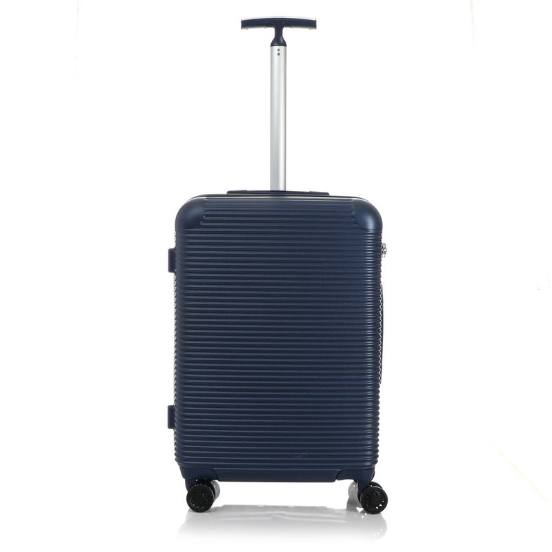 Travel Basic Chang 24-Inch Medium Hard Case Luggage in Navy Blue