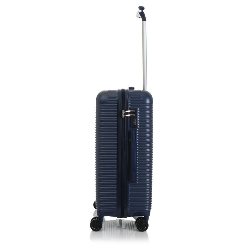 Travel Basic Chang 24-Inch Medium Hard Case Luggage in Navy Blue