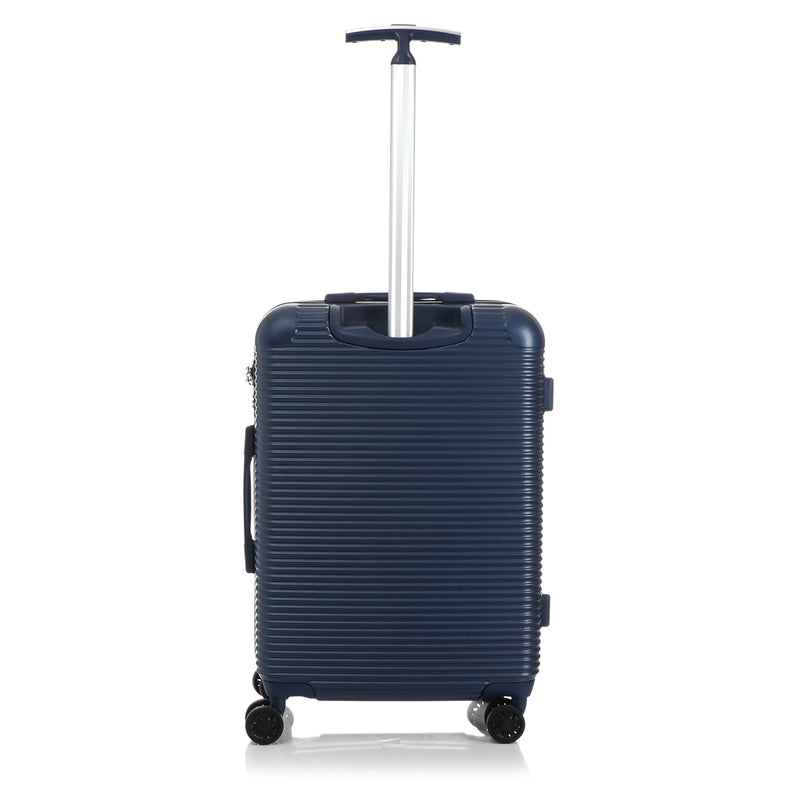 Travel Basic Chang 24-Inch Medium Hard Case Luggage in Navy Blue