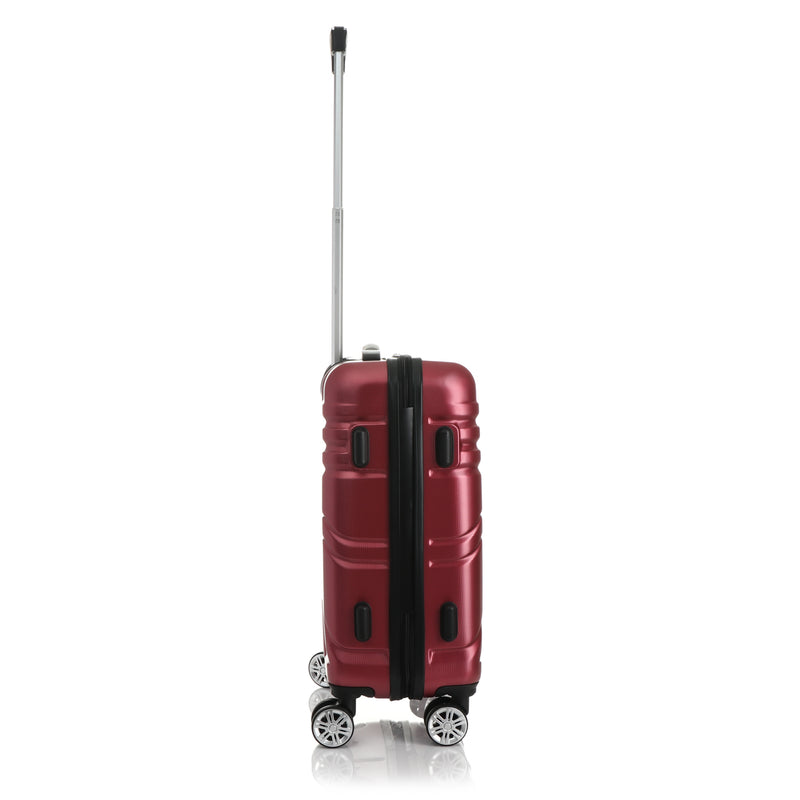 Travel Basic Chin 20-Inch Small Hard Case Luggage in Mauve