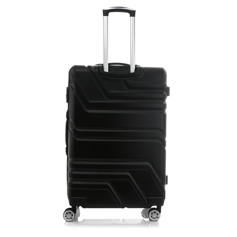 Travel Basic Chin 28-Inch Large Hard Case Luggage in Black