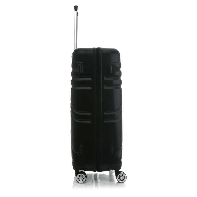 Travel Basic Chin 28-Inch Large Hard Case Luggage in Black