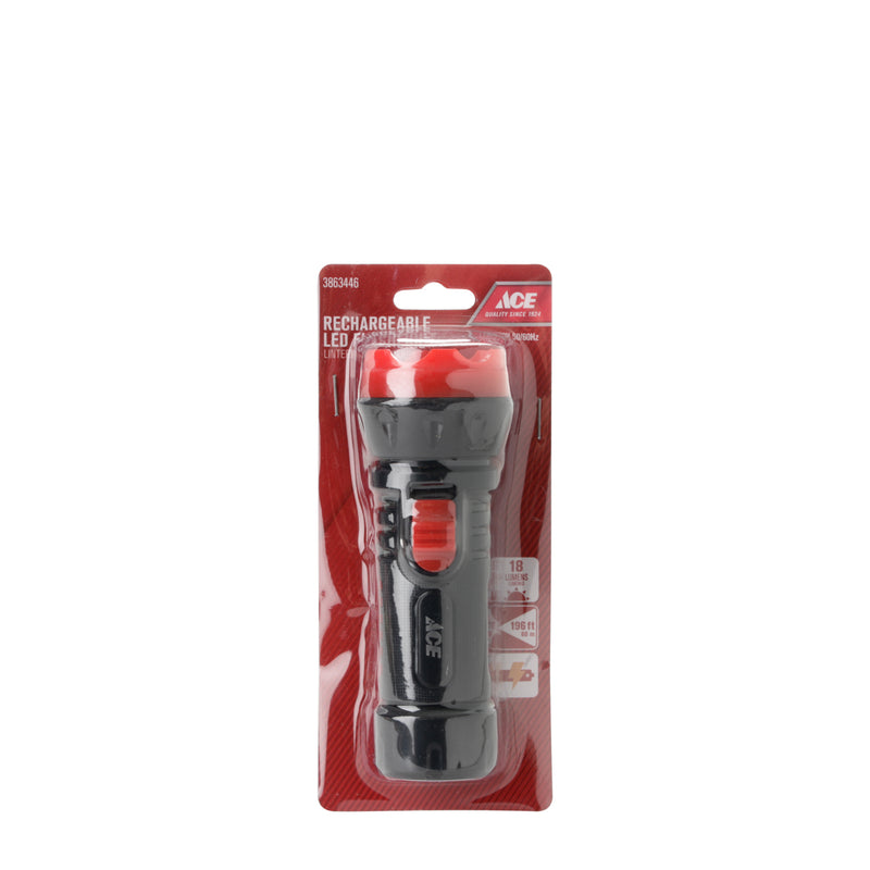 Ace Hardware LED Rechargeable Flashlight