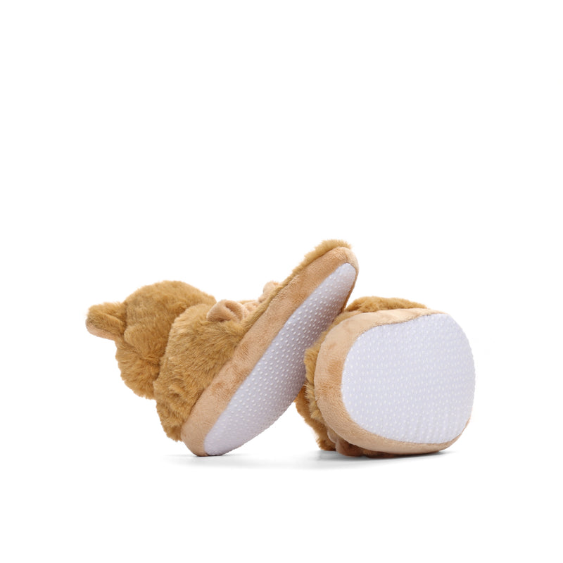 SM Accessories Kids_ Bear Plush Bedroom Slippers