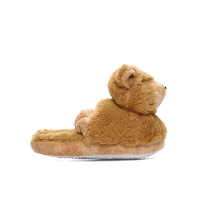 SM Accessories Kids_ Bear Plush Bedroom Slippers