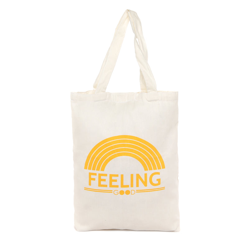 Travel Basic Leon Feeling Good Tote Bag in Yellow