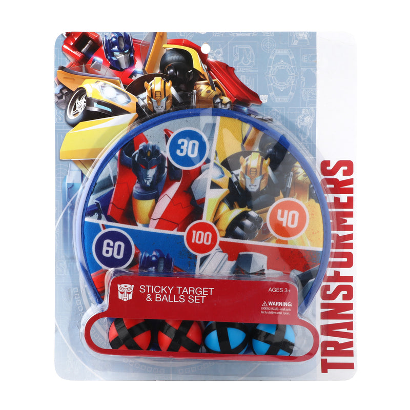 Transformers Sticky Target and Ball Set