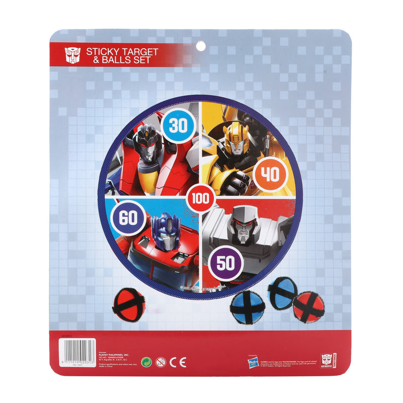 Transformers Sticky Target and Ball Set