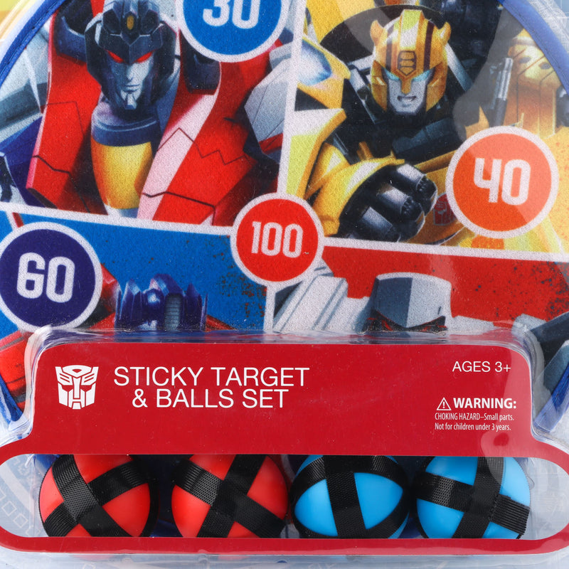 Transformers Sticky Target and Ball Set