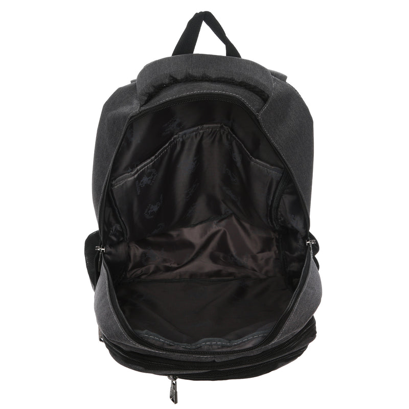 Beverly Hills Polo Club 108 Backpack in Dark Gray