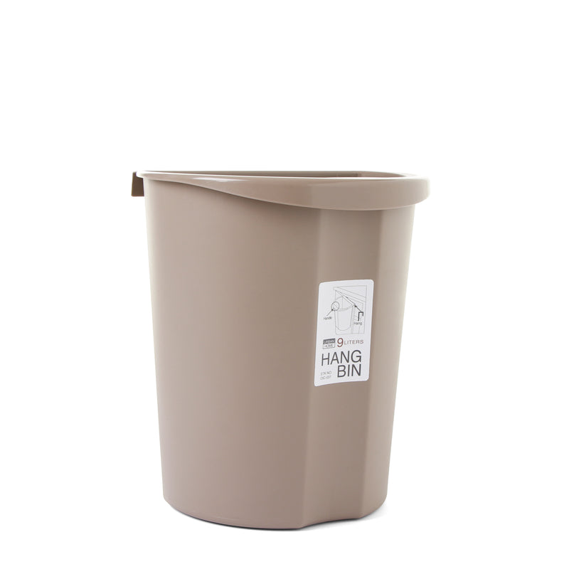 Urban Home 9L Hang Trash Bin in Brown