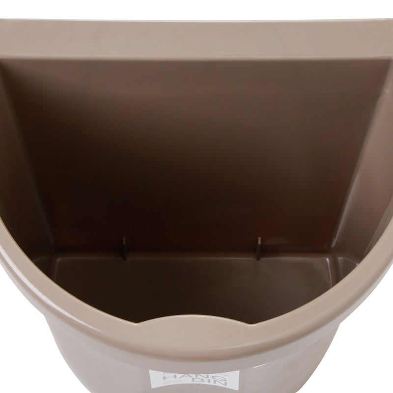 Urban Home 9L Hang Trash Bin in Brown