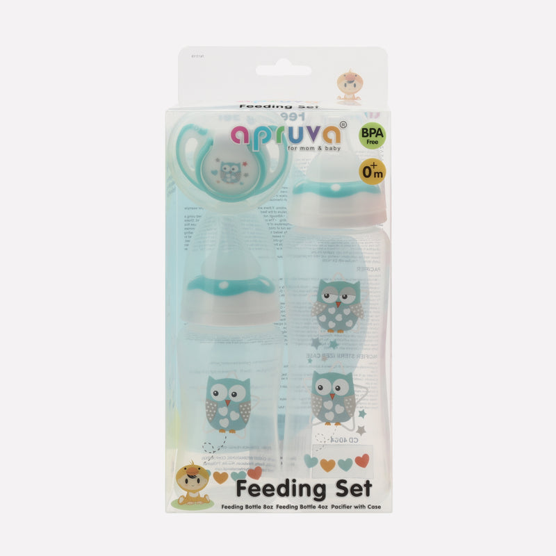 Apruva Standard Feeding Bottle Gift Set - Green