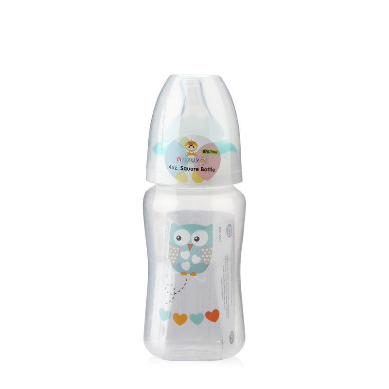 Apruva Owls Standard Feeding Bottle 125ml