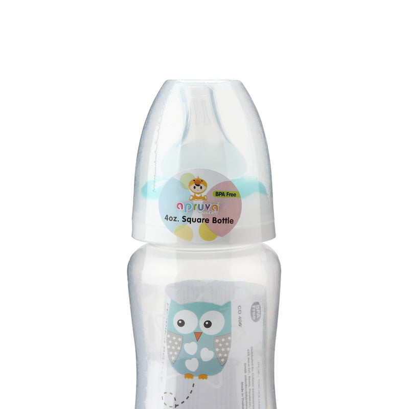 Apruva Owls Standard Feeding Bottle 125ml