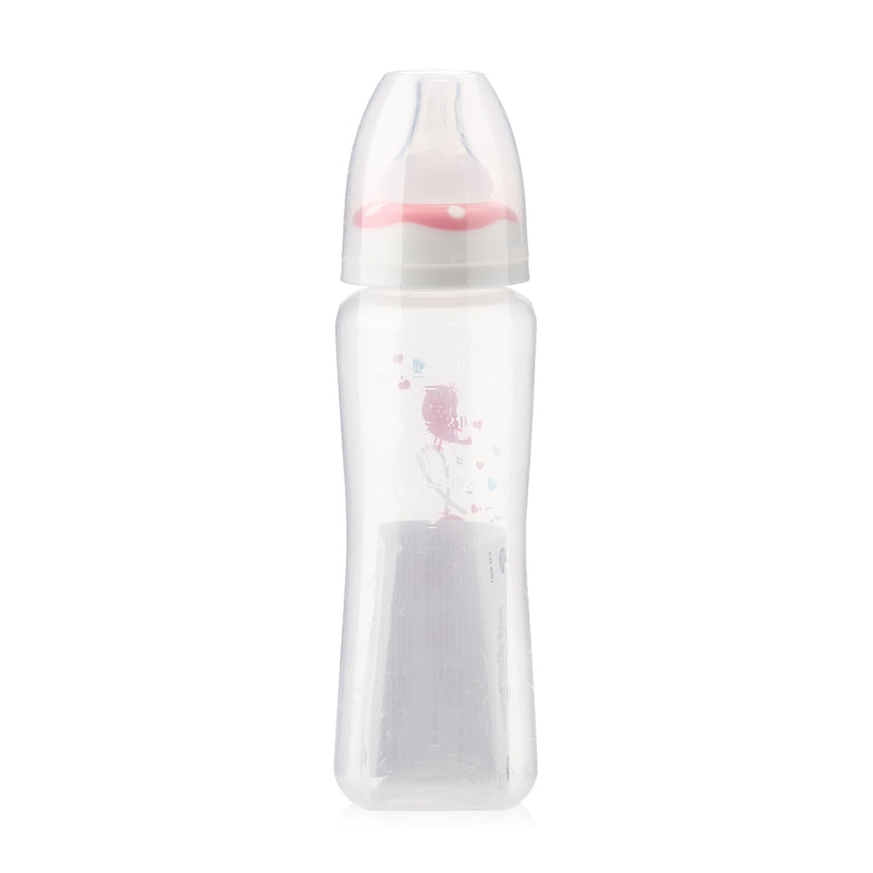 Apruva Pink Birds Standard Feeding Bottle 250ml