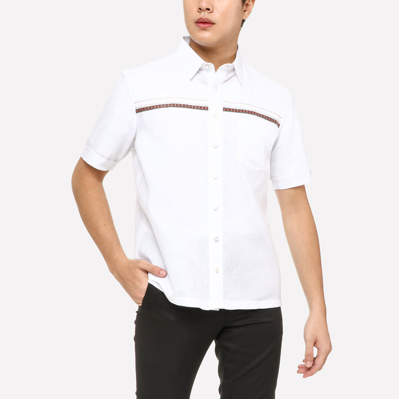 ONESIMUS MODERN BARONG WHT M 41S EDWARD00028 ONESIMUS 141S-EDWARD000028